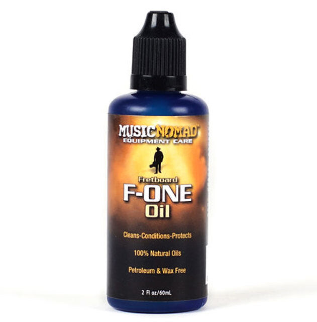 Music Nomad F-ONE Unfinished Fretboard Care Kit - Oil, Cloth & Brush