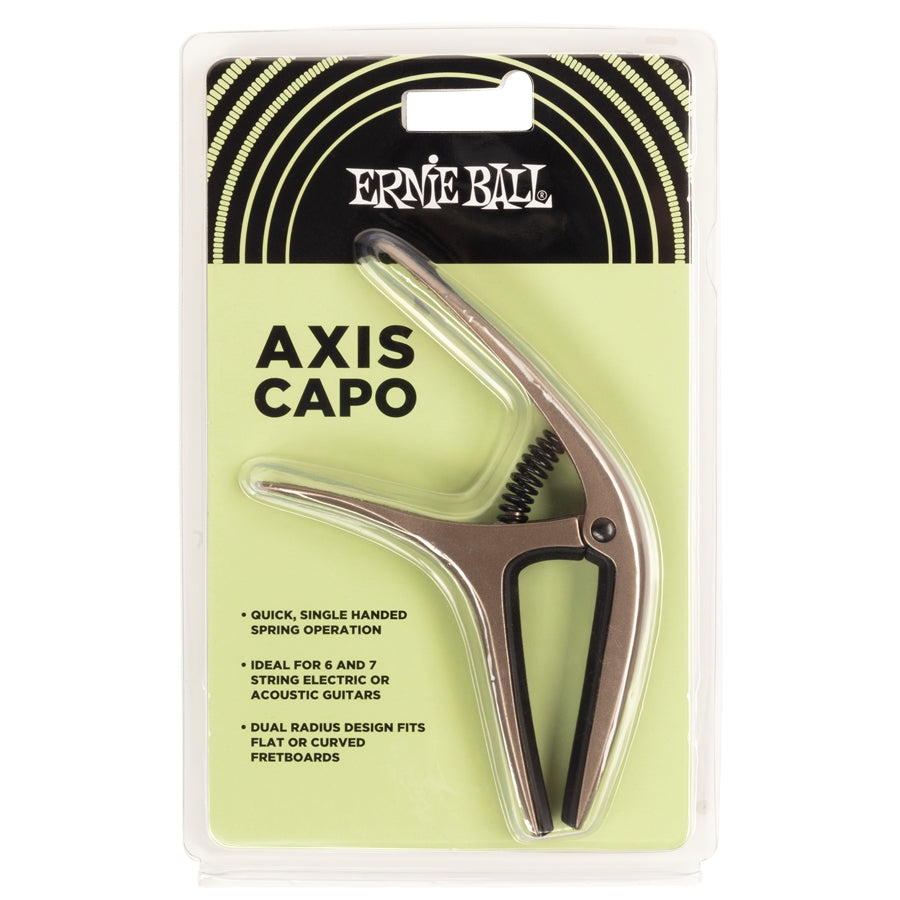 Ernie Ball 9608 Axis Capo – Pewter