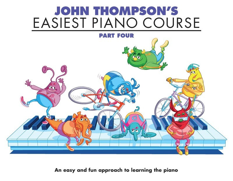Easiest Piano Course Part 4 by John Thompson