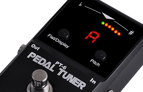 NuX PT-6 Chromatic Guitar Tuner Pedal