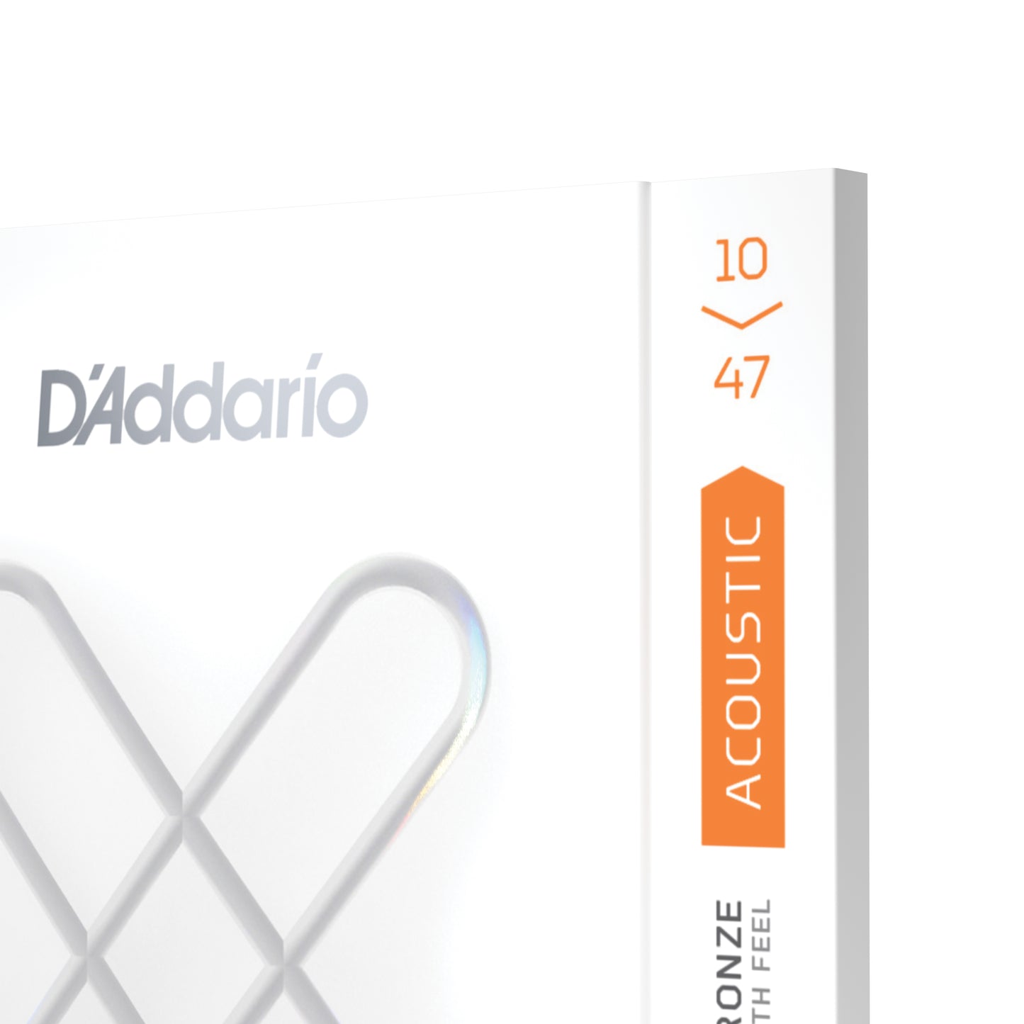 D'Addario XS Coated Acoustic Phosphor Bronze Strings - Extra Light Set (10-47)