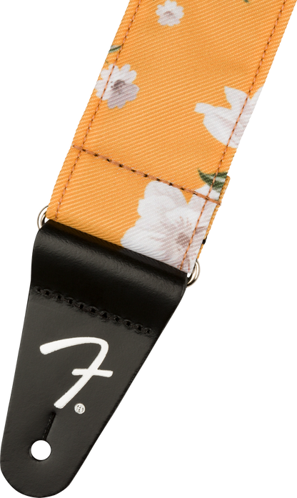 Fender Floral Strap, Marigold, 2 Inch