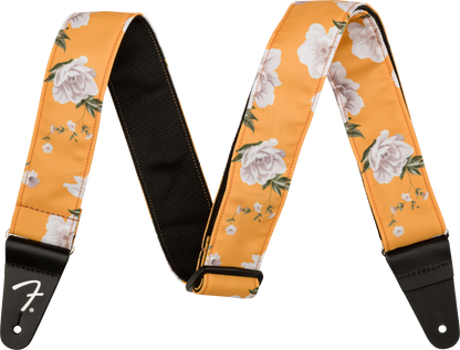 Fender Floral Strap, Marigold, 2 Inch