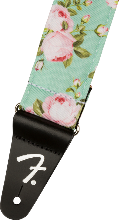 Fender Floral Strap Surf Green 2