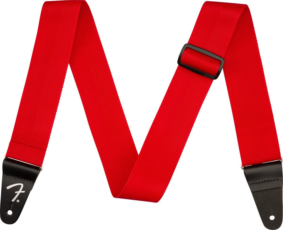 Fender Polypro Strap, Red