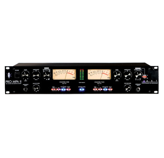 ART Pro MPA II – 2-Channel Tube Microphone Preamplifier