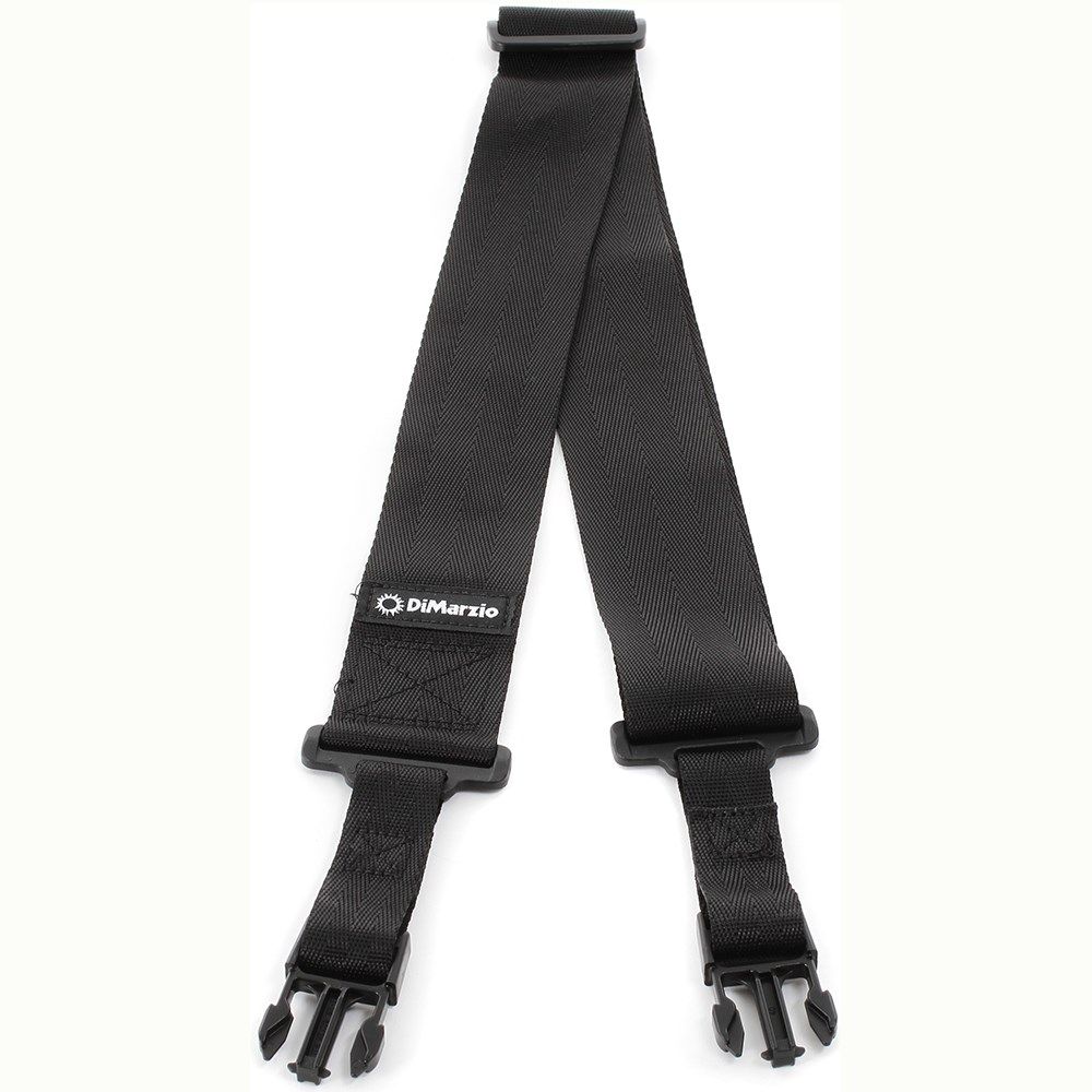 2 Inch Nylon ClipLock® Guitar Strap Black