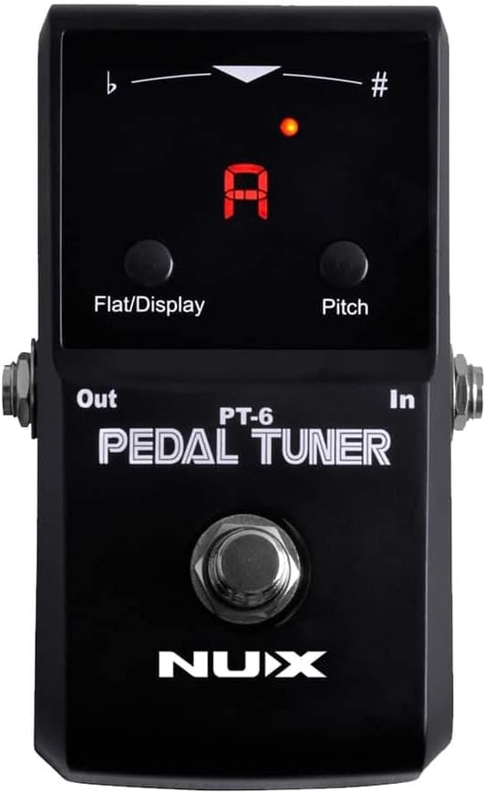 NuX PT-6 Chromatic Guitar Tuner Pedal