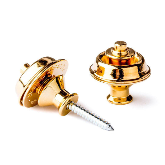Dunlop J103BR Straplok® - Dual Brass Strap Locks