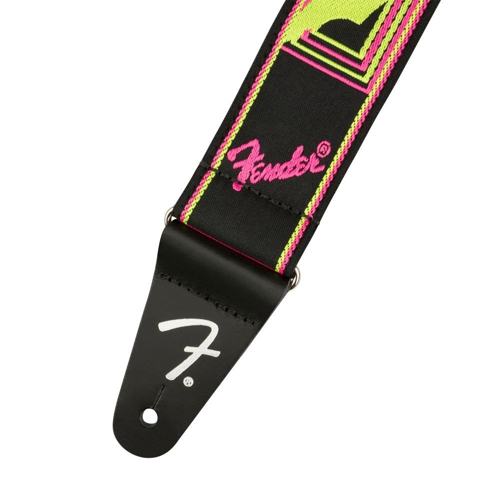 Neon Monogrammed Strap (Yellow/Pink)