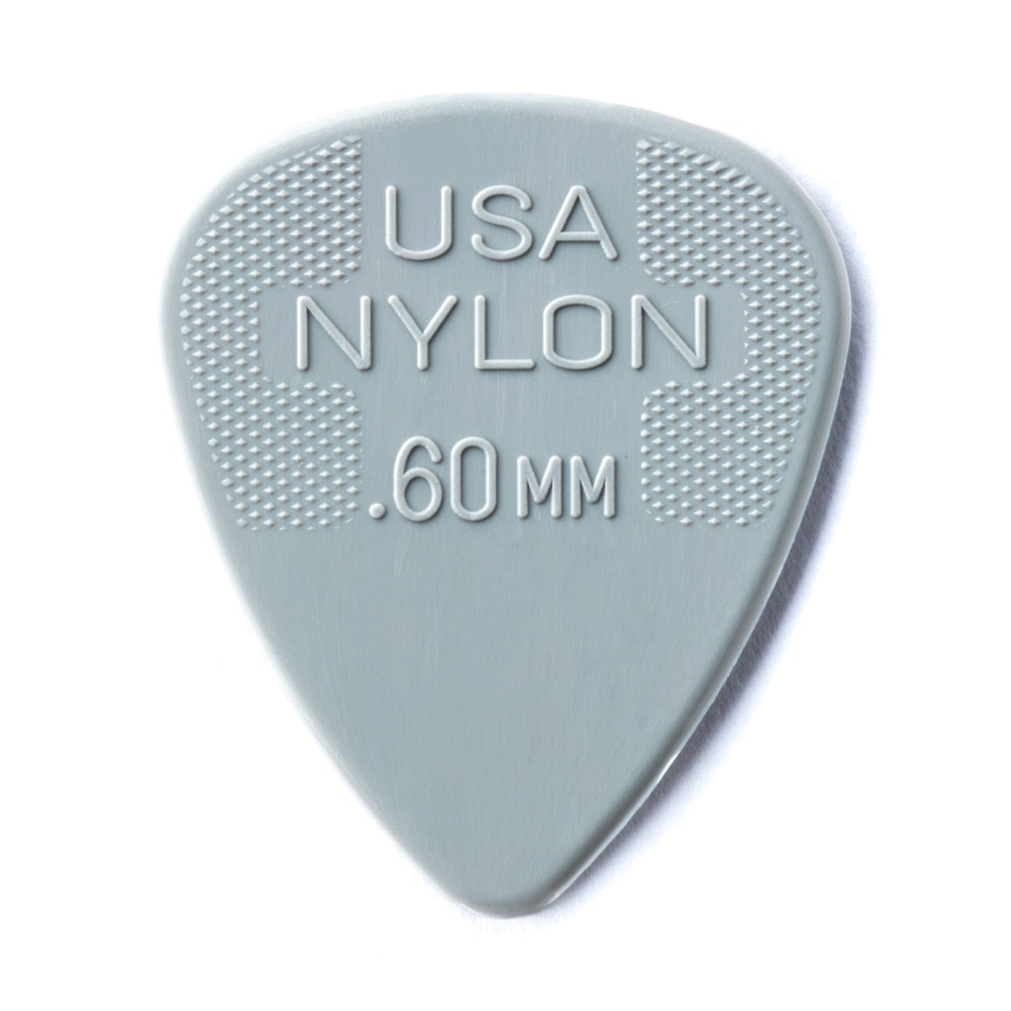 Dunlop 0.60mm Guitar Pick - Nylon Grey