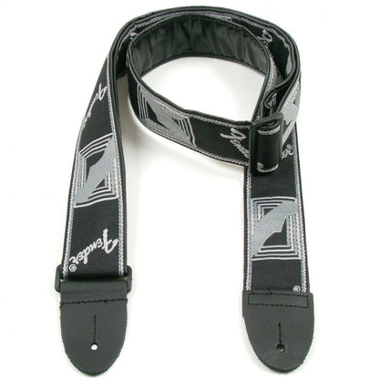 2" Monogrammed Strap (Black/Grey/Dark Grey)