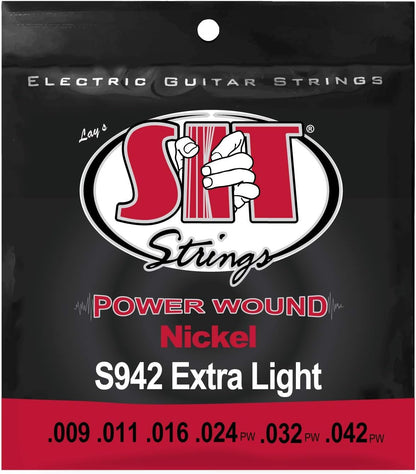 SIT CRT Coated Nickel Electric Guitar Extra Light String Set 9-42