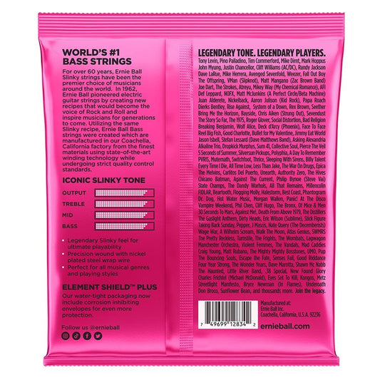 Ernie Ball Super Slinky 4-String Nickel Wound Electric Bass Strings - (45-100)