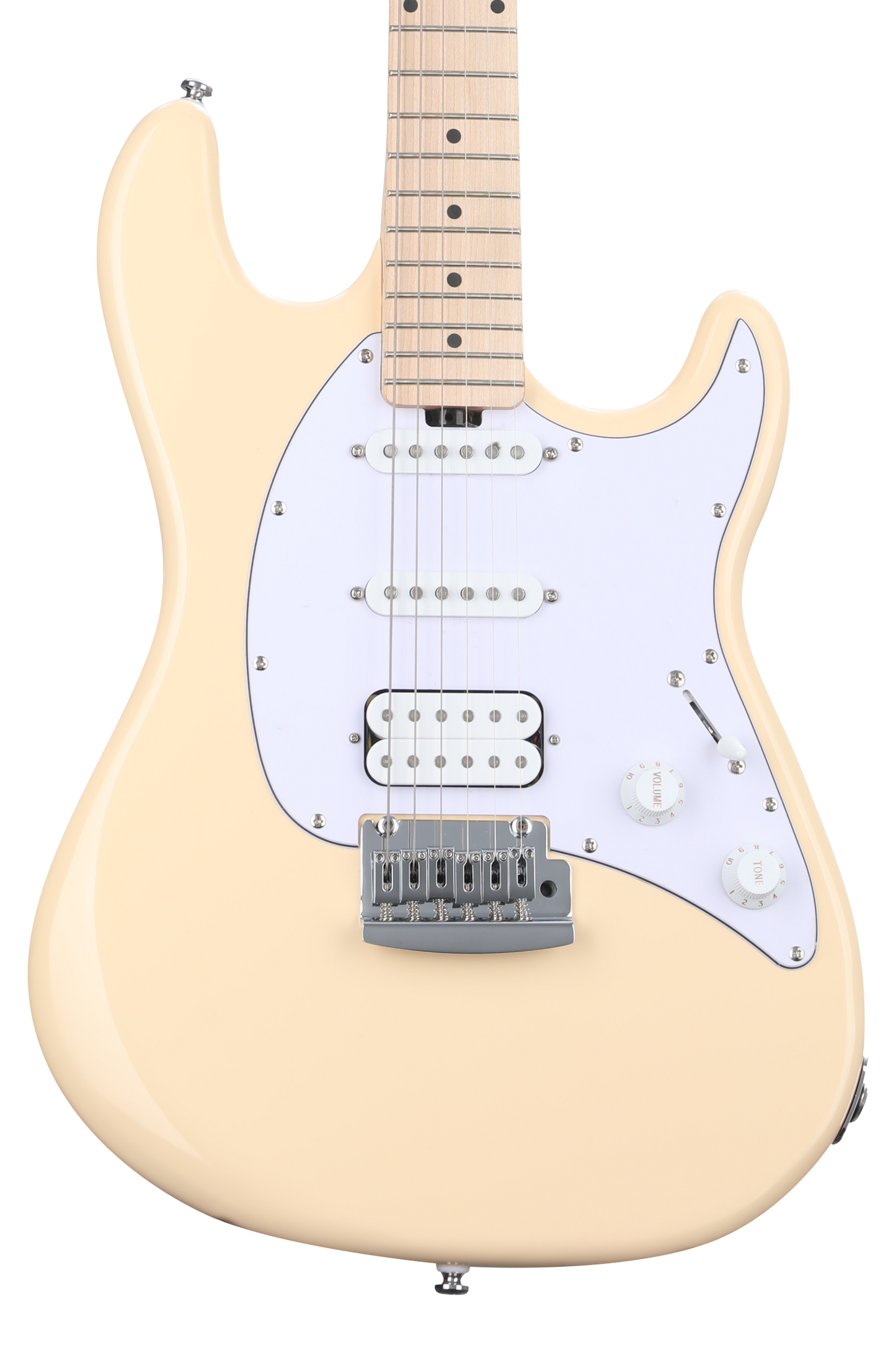 Sterling by Music Man Cutlass CT30HSS – Vintage Cream Electric Guitar