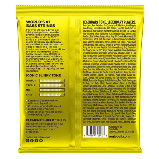 Ernie Ball Beefy Slinky 4-String Nickel Wound Electric Bass Strings - (65-130)