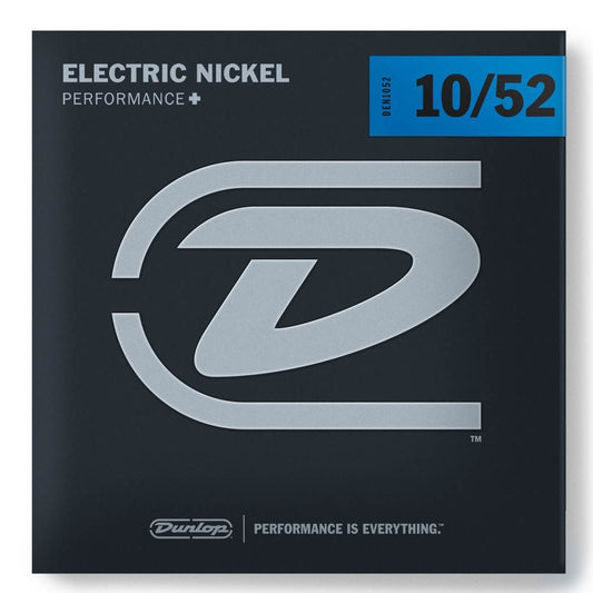 Dunlop Nickel Wound Electric Guitar Strings 10-52 Gauge
