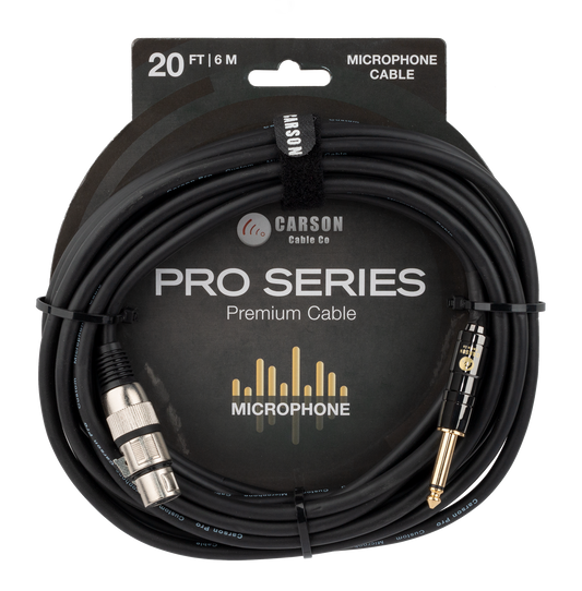 Carson CAM20H 20 ft Microphone Cable