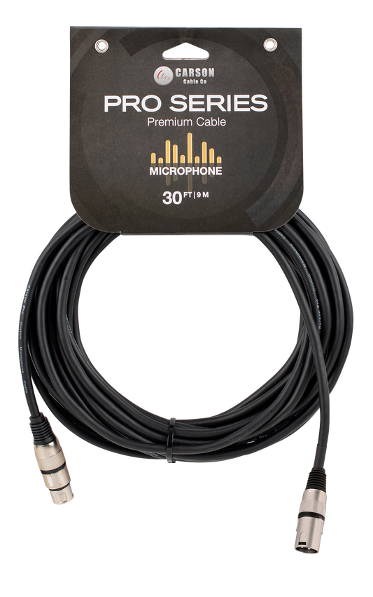 Carson CAM30L 30 ft Microphone Cable