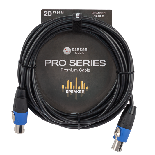 Carson Pro CPS20 Heavy Duty Jumbo Speaker Cable