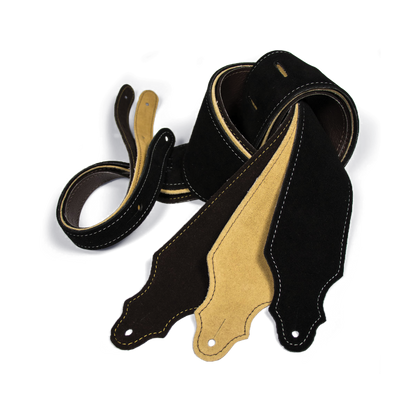 Franklin 3 Inch Chocolate Purist Suede Strap with Buck Backing