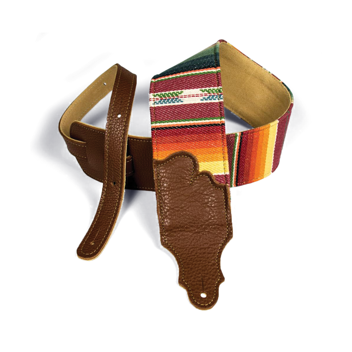 Franklin 3 Inch Saddle Blanket Strap with Caramel Glove Leather Ends