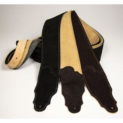 Franklin Original 2.5 Inch Honey Suede with Chocolate Stitching