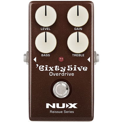 NU-X Reissue Series 6ixty5ive Overdrive Effects Pedal