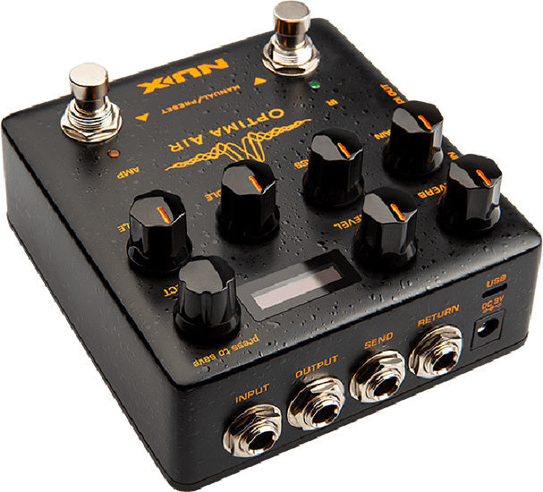 NU-X Verdugo Series Optima Air Acoustic Simulator & IR Loader Pedal
