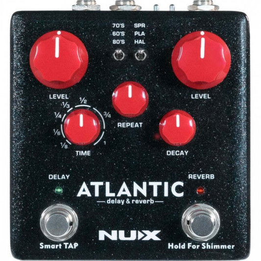 NUX Atlantic Delay & Reverb Effects Pedal