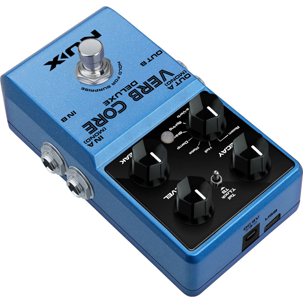NUX Core Series Verb Core Deluxe Reverb Effects Pedal
