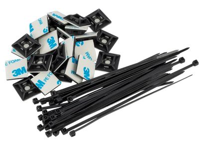 Xtreme Cable Management Kit for Pedal Boards with