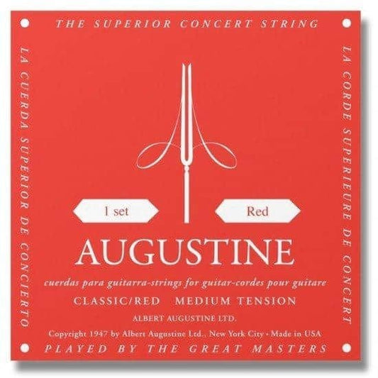 Augustine Red Classical Guitar Strings - 28-42