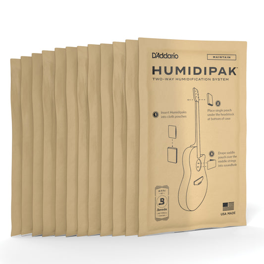 DAddario Humidipak Maintain, Replacement 12-Pack