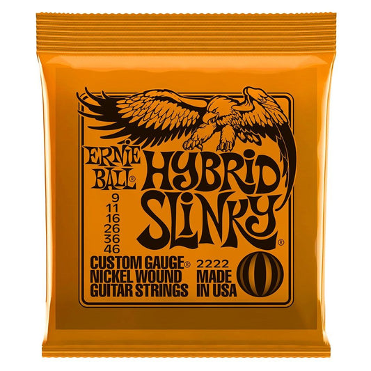 Electric Gtr Str Set 09/46 Hybr Slinky Orange