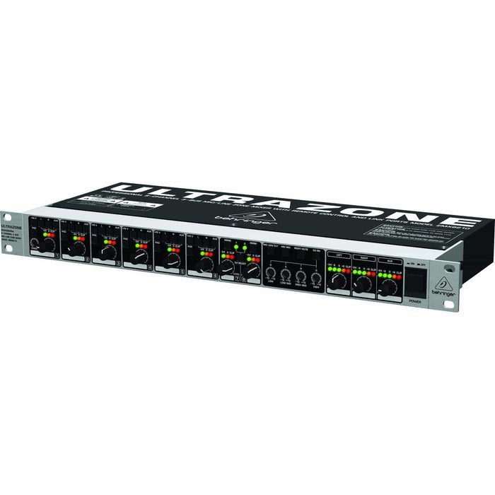 Behringer ULTRAZONE ZMX8210 V2 – 8-Channel 3-Bus Mic/Line Zone Mixer