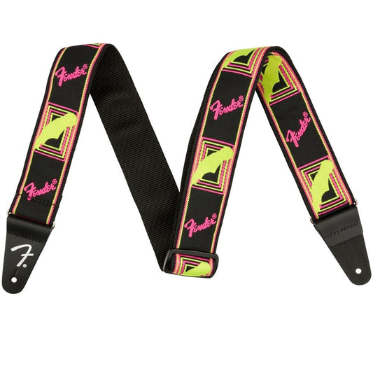 Neon Monogrammed Strap (Yellow/Pink)