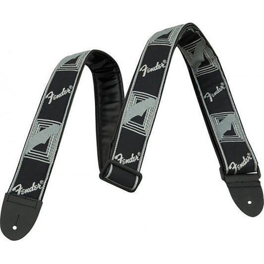 2" Monogrammed Strap (Black/Grey/Dark Grey)