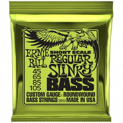 Ernie Ball Regular Slinky Nickel Wound Short Scale Bass Strings - 50-105 Gauge