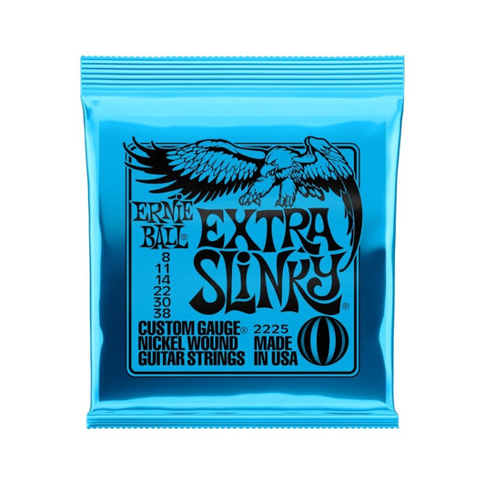 Ernie Ball Extra Slinky Nickel Wound Electric Guitar Strings - 8-38 Gauge