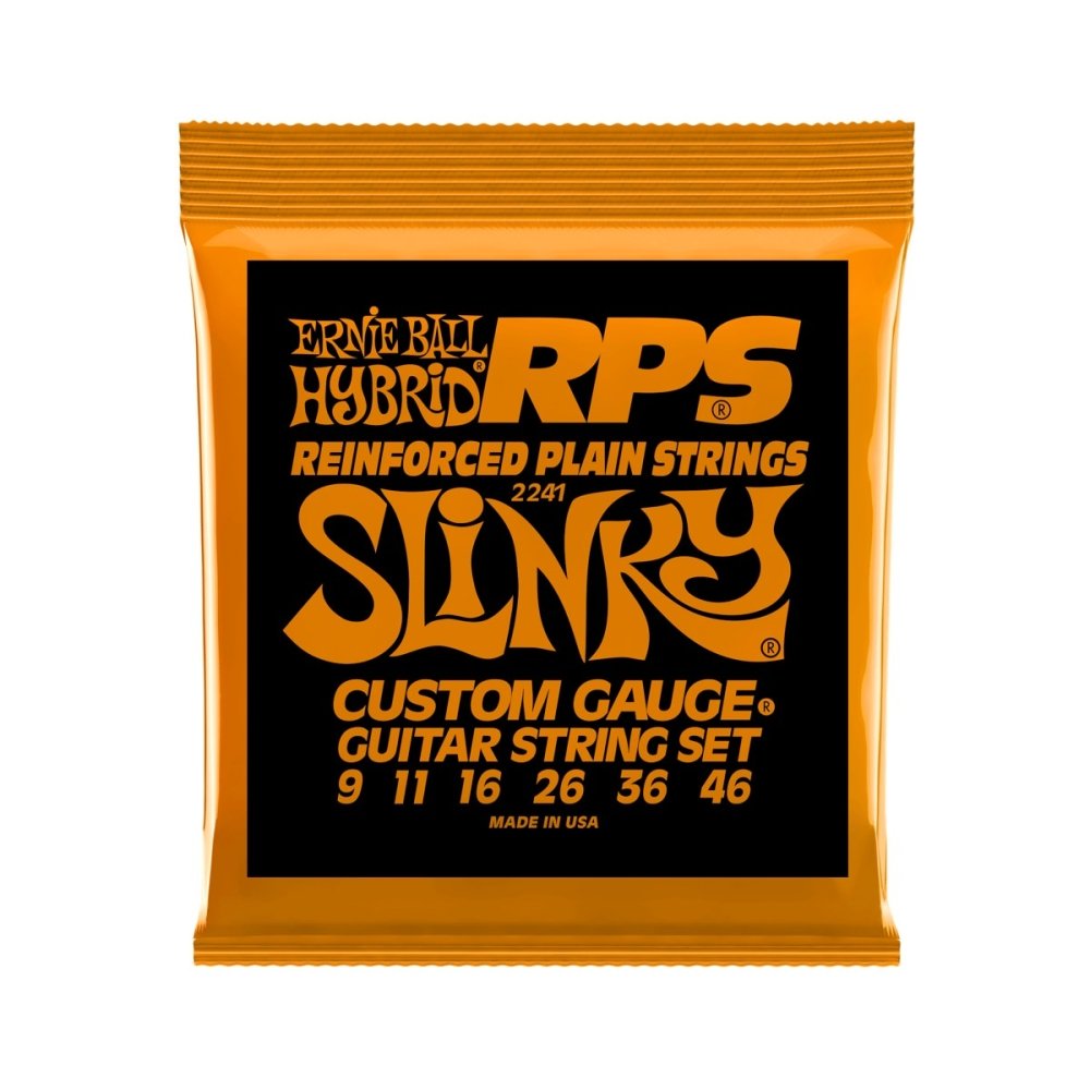 Ernie Ball Hybrid Slinky RPS Nickel Wound Electric Guitar Strings - 9-46 Gauge