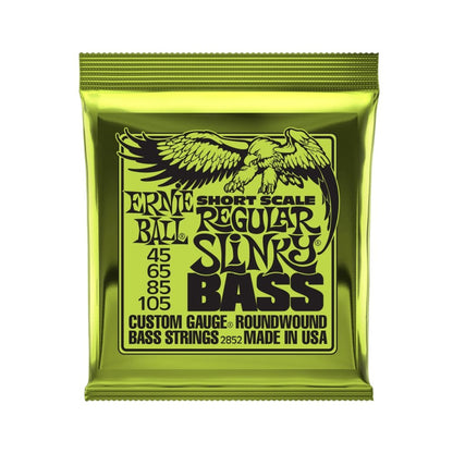 Ernie Ball Regular Slinky Nickel Wound Short Scale Bass Strings - 50-105 Gauge