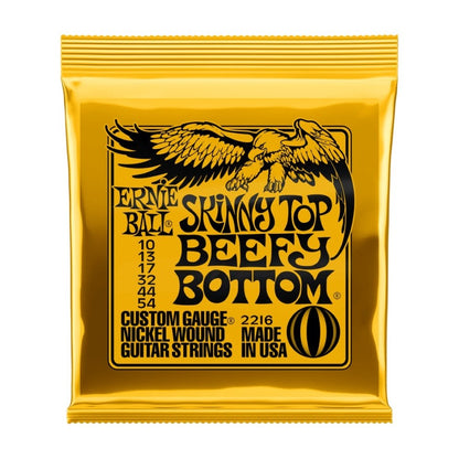 Ernie Ball Skinny Top Beefy Bottom Slinky Nickel Wound Electric Guitar Strings 10 - 54 Gauge