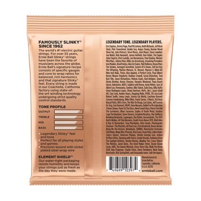 Ernie Ball Turbo Slinky Nickel Wound Electric Guitar Strings 9.5 - 46 Gauge