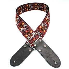 DSL JAC20-FIRE Strap 2" Jacquard Weave Fire