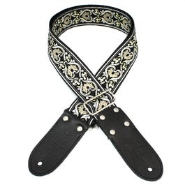 DSL JAC20-GOK Strap 2" Jacquard Weave - Gold and Black