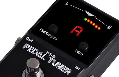 NuX PT-6 Chromatic Guitar Tuner Pedal